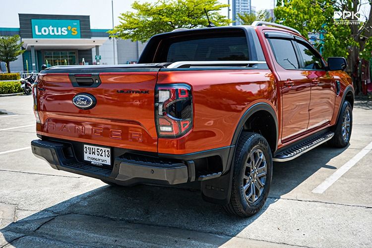 Ford Ranger 2022 2.0 Hi-Rider Wildtrak Pickup ดีเซล ไม่ติดแก๊ส เกียร์อัตโนมัติ ส้ม รูปที่ 4