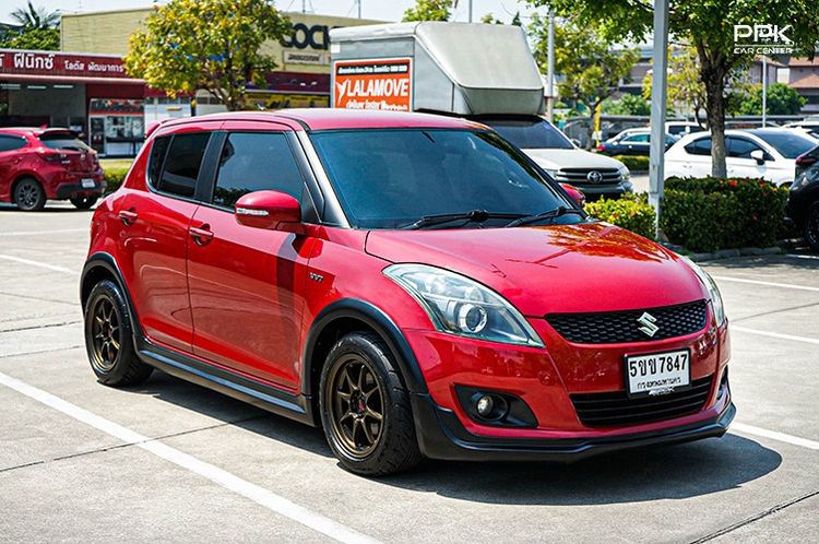 Suzuki Swift 2015 1.2 RX Sedan เบนซิน ไม่ติดแก๊ส เกียร์อัตโนมัติ แดง รูปที่ 3