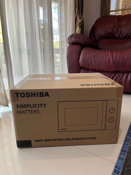 Toshiba ไมโครเวฟ (700 วัตตอน 20 ลิตร สีขาว) รุ่น MWP-MM20P WH