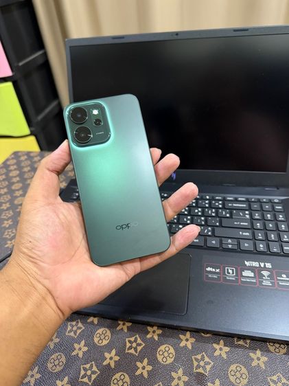 อื่นๆ 256 GB Oppo Reno 14F 5G Green 12GB Rom 256GB ดูหนังฟังเพลงโซเชียลสบายมาก กล้องสวยย ครับ