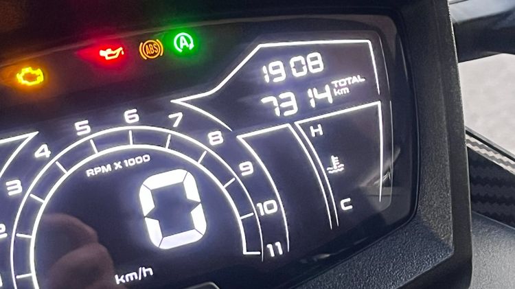 Aprilia SR GT 200 จดปี 25 ไมล์ 7314 km. รูปที่ 3