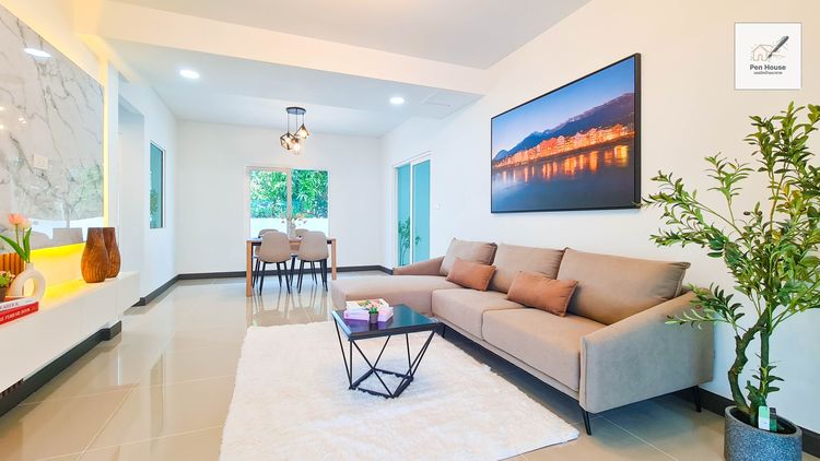 มีบางส่วน ขาย บ้านเดี่ยว 2ชั้น ย่านหทัยราษฎร์ หลังมุม ไซส์ใหญ่ พื้นที่ใช้สอยจัดเต็ม มบ.พฤกษลดา วงแหวน-หทัยราษฎร์ ถ.หทัยราษฎร์ พร้อมอยู่ รูปที่ 3