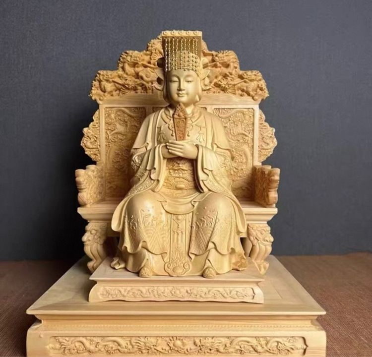 ✨แกะสลักเจ้าแม่ทับทิม (ปางเทียนโหวเซี่ยบ้อ) 