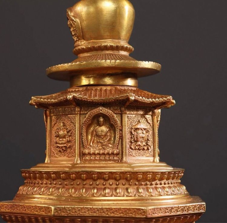 ✨เจดีย์สไตล์ทิเบต (Tibetan Stupa) 