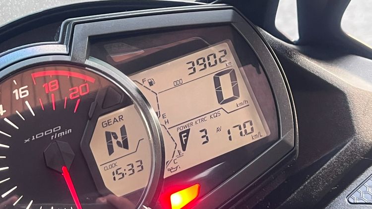 Ninja ZX-25R จดปี 22 ไมล์ 3902 km. รูปที่ 3