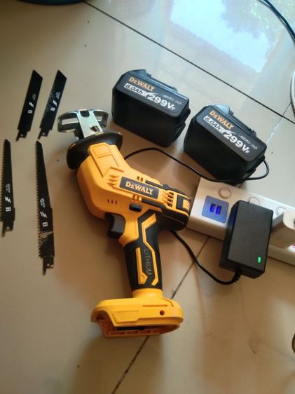 เลื่อยชักdewalt ไร้สาย อุปกรณ์ครบ แบต2ก้อนพร้อที่ชาร์จ รูปที่ 5