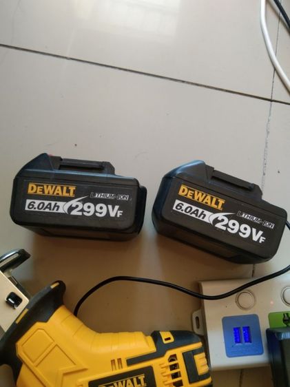 เลื่อยชักdewalt ไร้สาย อุปกรณ์ครบ แบต2ก้อนพร้อที่ชาร์จ รูปที่ 2
