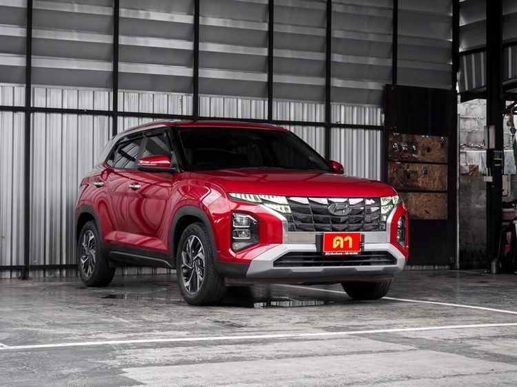 Hyundai Creta 2023 1.5 SEL Utility-car เบนซิน ไม่ติดแก๊ส เกียร์อัตโนมัติ แดง รูปที่ 2