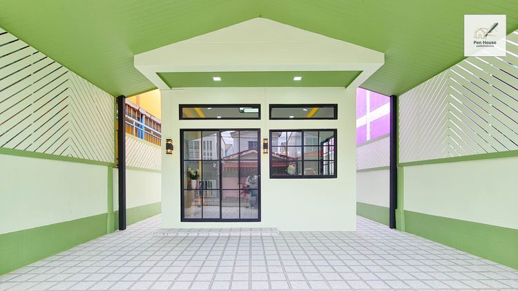 มีบางส่วน ขาย บ้านเดี่ยว 2ชั้น ย่านหนองจอก รีโนเวทใหม่ แถมเฟอร์ฯจัดเต็ม มบ.อมรทรัพย์ ถ.อยู่วิทยา16 หนองจอก สุวินทวงศ์ พร้อมอยู่