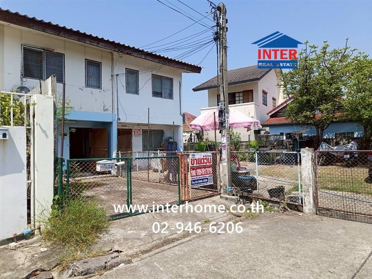 ทาวน์เฮ้าส์ 2 ชั้น 18.7 ตร.ว. หมู่บ้านการเคหะชุมชน นนทบุรี ใกล้เทศบาลปากเกร็ด ถนนติวานนท์ ถนนแจ้งวัฒนะ ปากเกร็ด นนทบุรี