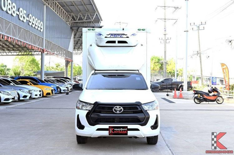 Toyota Hilux Revo 2025 2.4 Entry Pickup ดีเซล ไม่ติดแก๊ส เกียร์ธรรมดา ขาว รูปที่ 2