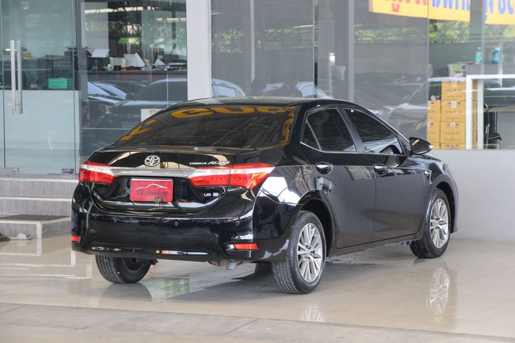Toyota Altis 2015 1.6 G Sedan เบนซิน ไม่ติดแก๊ส เกียร์อัตโนมัติ ดำ รูปที่ 2