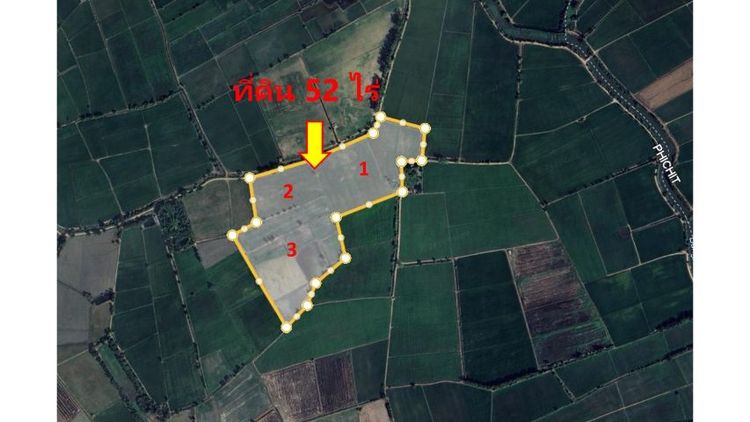 ใช่ ที่ดิน 3 แปลง 52 ไร่ ทำเลดี ราคาถูก เหมาะลงทุน รูปที่ 4