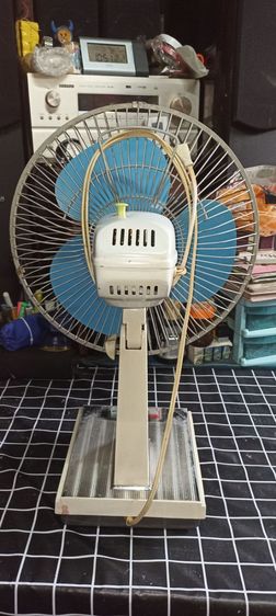 พัดลมโบราณวินเทจ  มิตซูบิชิ 14 นิ้ว  สภาพนางฟ้า  สมบูรณ์ทุกอย่าง  รูปที่ 6
