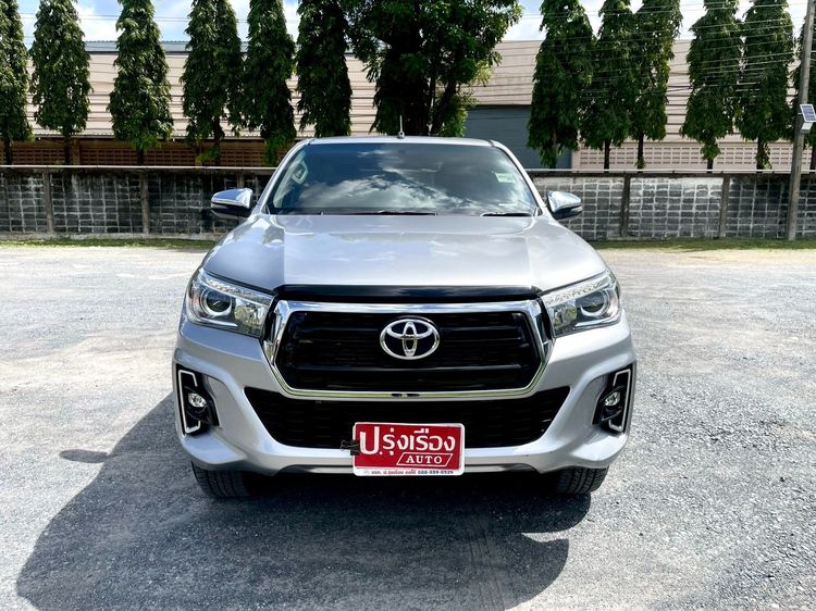 Toyota Hilux Revo 2019 2.8 G 4WD Pickup ดีเซล ไม่ติดแก๊ส เกียร์ธรรมดา เทา รูปที่ 2