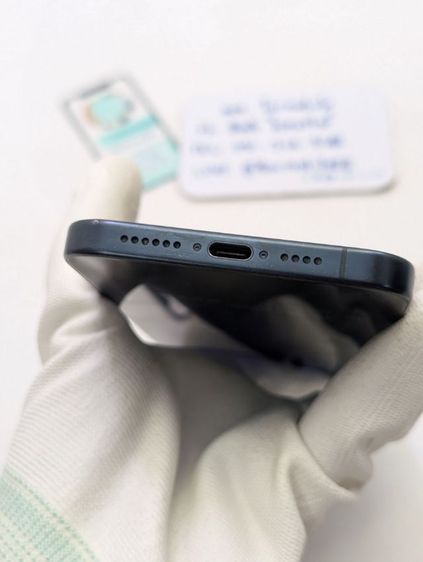 ขาย เทิร์น iPhone 15 Pro Max 256 Blue ศูนย์ไทย มีตัวเครื่องอย่างเดียว ไม่มีอุปกรณ์อื่น ประกันเหลือ สุขภาพแบต 89 เพียง 22,990 บาท ครับ  รูปที่ 12