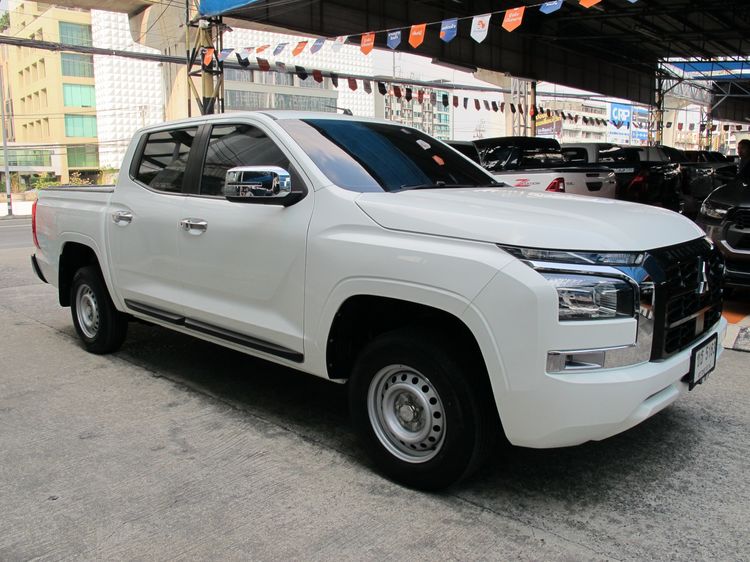 Mitsubishi Triton 2025 2.4 Pro Pickup ดีเซล ไม่ติดแก๊ส เกียร์ธรรมดา ขาว รูปที่ 2
