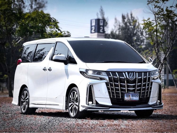 รถ Toyota Alphard 2.5 S C-Package สี ขาว