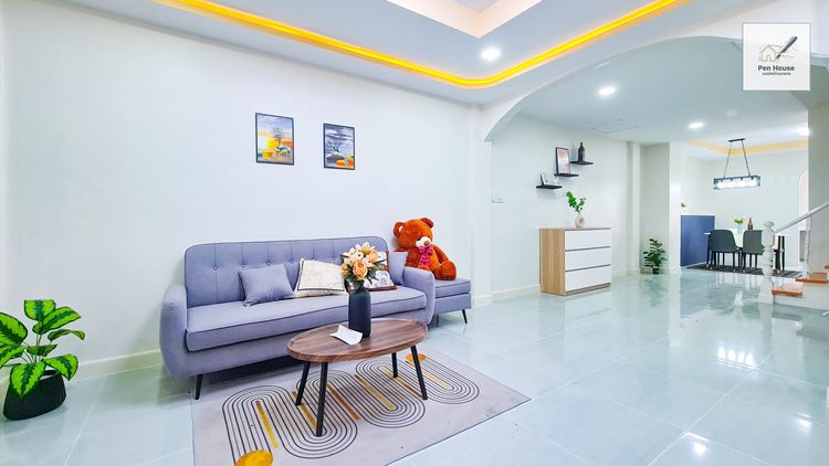 มีบางส่วน ขาย ทาวน์เฮ้าส์ 2ชั้น ย่านพหลโยธิน สายไหม มบ.ศรีธราวรรณ ถ.พหลโยธิน54 1 แยก4 รีโนเวทใหม่ ต่อเติมเต็ม พร้อมอยู่ รูปที่ 4