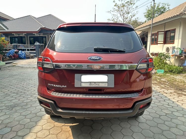 Ford Everest 2017 2.2 Titanium Plus Utility-car ดีเซล เกียร์อัตโนมัติ แดง รูปที่ 2