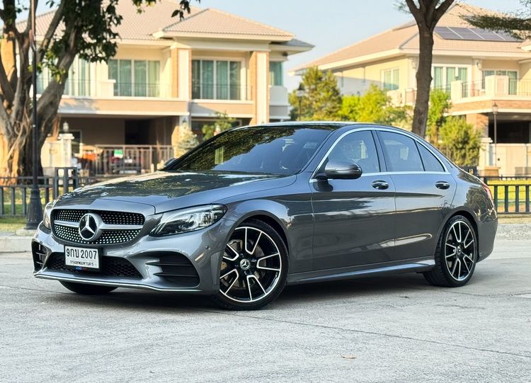 รถ Mercedes-Benz C-Class C220 สี เทา