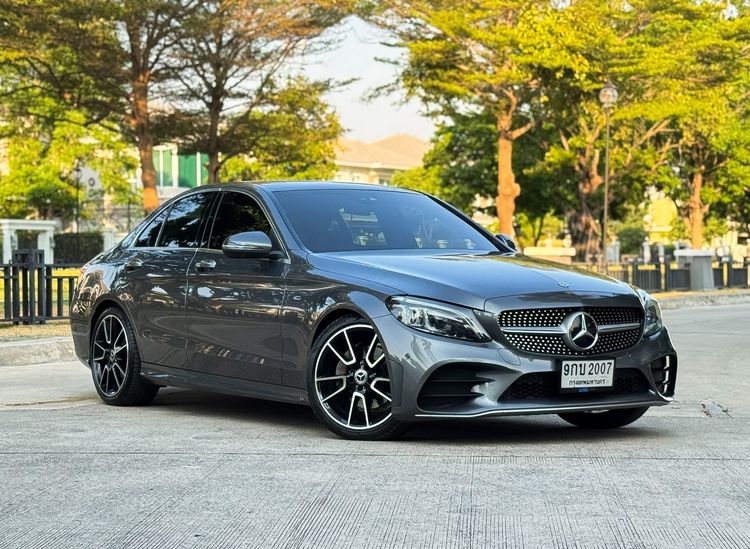Mercedes-Benz C-Class 2020 C220 Sedan ดีเซล ไม่ติดแก๊ส เกียร์อัตโนมัติ เทา รูปที่ 3
