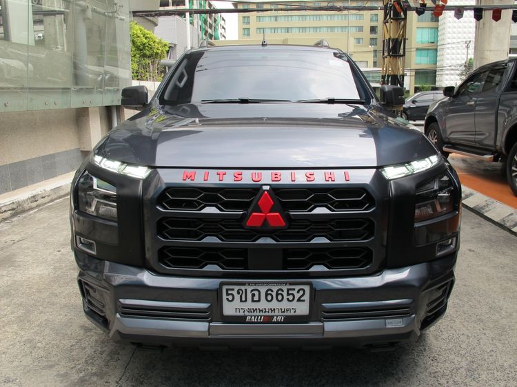 Mitsubishi Triton 2024 All New Double Cab 2.4 Plus Prime Pickup ดีเซล ไม่ติดแก๊ส เกียร์อัตโนมัติ เทา รูปที่ 3