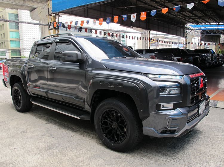 Mitsubishi Triton 2024 All New Double Cab 2.4 Plus Prime Pickup ดีเซล ไม่ติดแก๊ส เกียร์อัตโนมัติ เทา รูปที่ 2