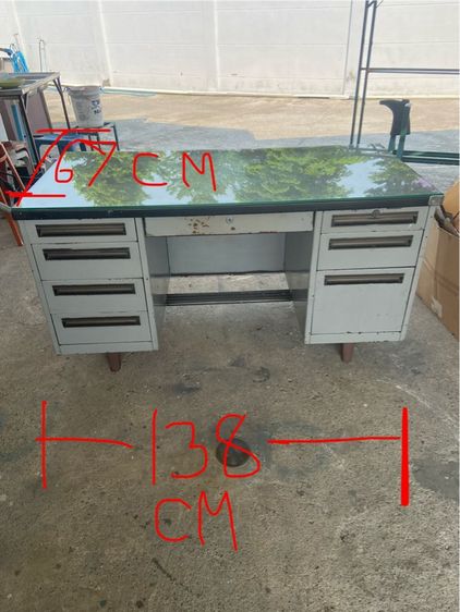 โต๊ะทำงาน เหล็ก ทำโต๊ะนักเรียน นักศึกษา 