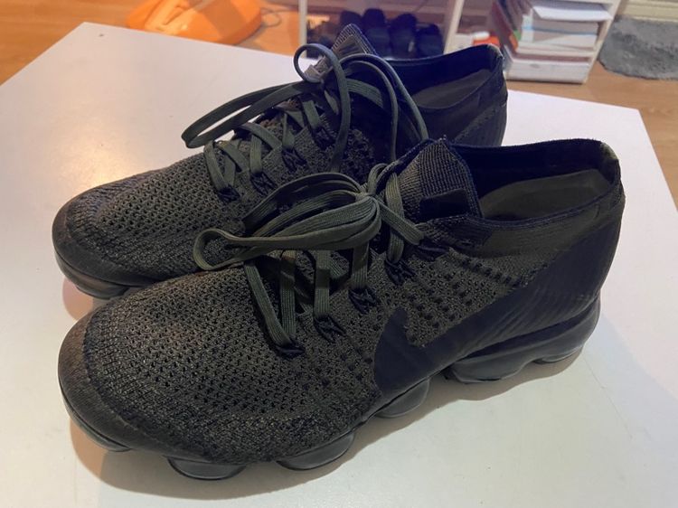 Nike Air VaporMax Flyknit เบอร์ 41 ยาว26 cm.สี Cargo Khaki