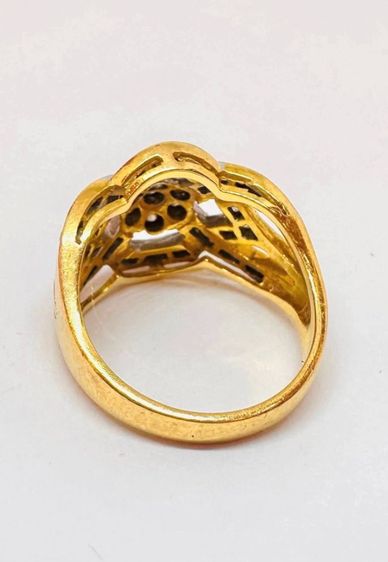 แหวนเพชรแท้ทอง 90 รูปที่ 3