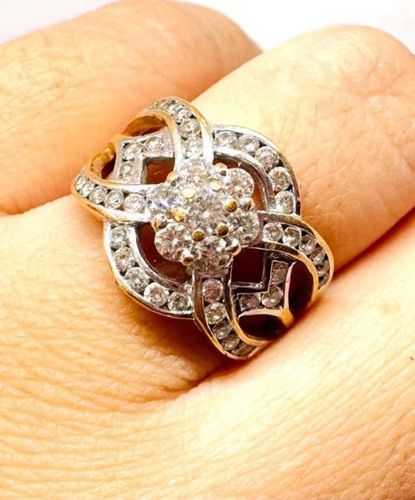 แหวนเพชรแท้ทอง 90 รูปที่ 5