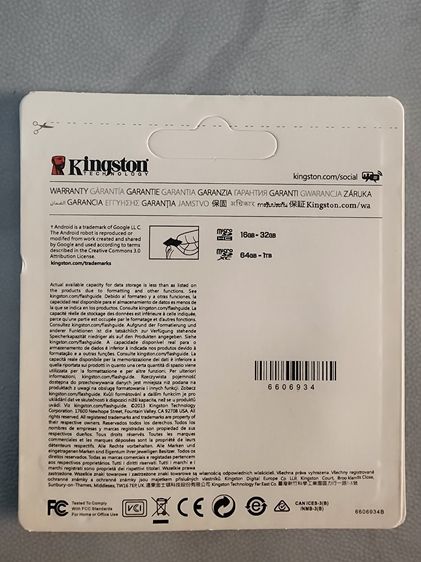 Kingston Micro SD Card 128GB รูปที่ 3