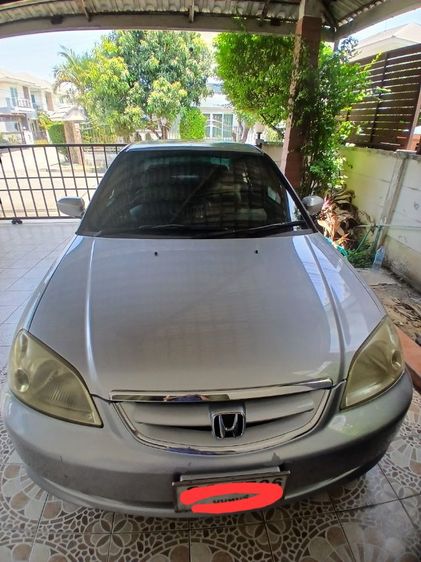 Honda Civic 2004 1.7 VTi Sedan เบนซิน LPG เกียร์อัตโนมัติ บรอนซ์เงิน รูปที่ 3