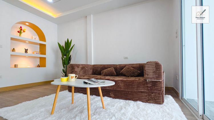 มีบางส่วน ขายทาวน์เฮ้าส์ 2 ชั้น หมู่บ้านวรางกูล เลียบคลองสอง ย่านคู้บอนใกล้แฟชั่นไอส์แลนด์ BTS สายสีชมพู รูปที่ 4