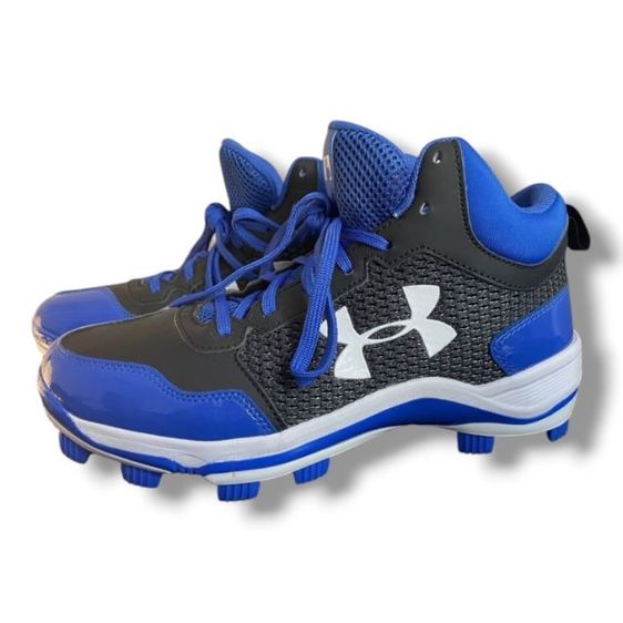 Under Armour Heater Mid TPU Baseball Shoes Authentic 38 24cm. 