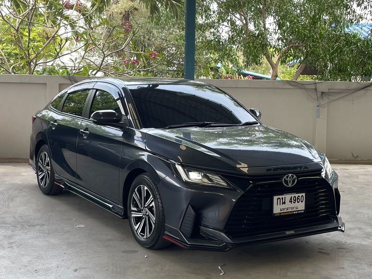 Toyota Yaris ATIV 2023 1.2 Smart Sedan เบนซิน ไม่ติดแก๊ส เกียร์อัตโนมัติ เทา รูปที่ 3
