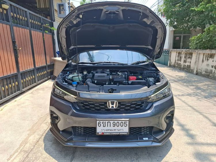 Honda City 2024 1.0 RS Sedan เบนซิน เกียร์อัตโนมัติ เทา รูปที่ 4