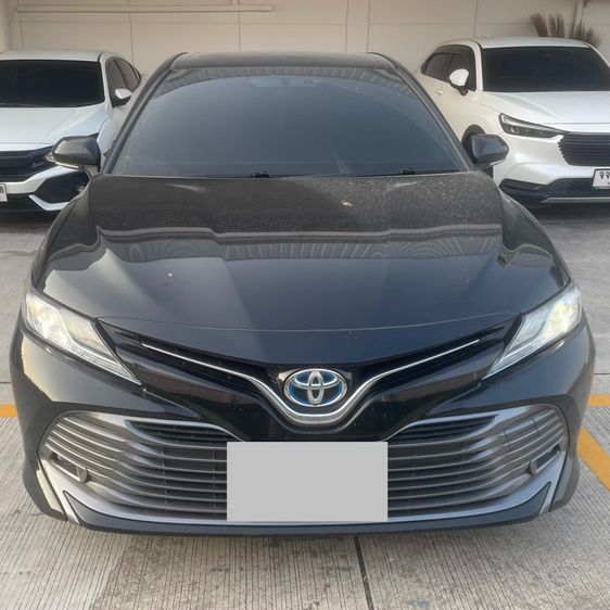 Toyota Camry 2020 2.5 HEV Premium Sedan ไฮบริด เกียร์อัตโนมัติ ดำ