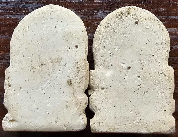 พระผงพิมพ์สมเด็จโต  วัดพลา โดยหลวงปู่ทิม วัดละหารไร่ปลุกเสก  ปี 2510 รูปที่ 2