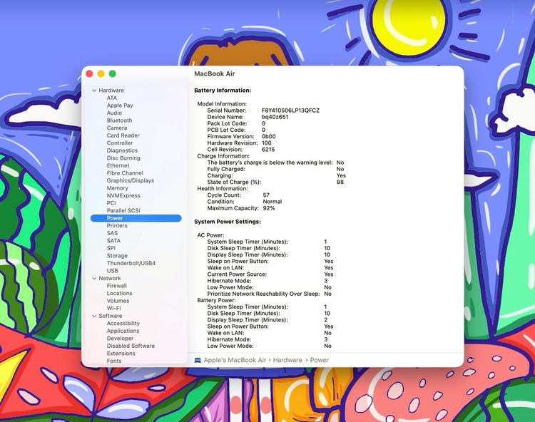MacBook Air 13.6-inch M2 2022 Ram8GB SSD256GB Midnight รูปที่ 14