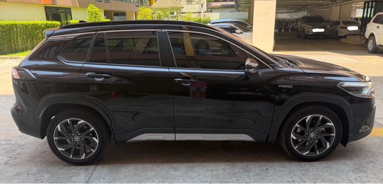 Toyota Corolla Cross 2022 1.8 HEV GR Sport Utility-car ไฮบริด เกียร์อัตโนมัติ ดำ รูปที่ 4