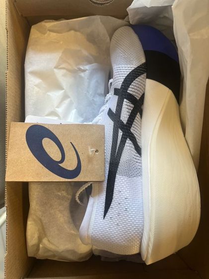 Asics Meta speed Tokyo 40.5 255cm. ขาวน้ำเงิน รูปที่ 2