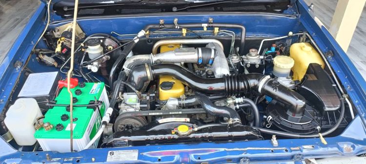 Isuzu Dragon Eye 2000 2.5 SX Pickup ดีเซล ไม่ติดแก๊ส เกียร์ธรรมดา น้ำเงิน รูปที่ 3