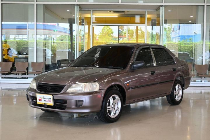 Honda City 1999 1.5 LXi Sedan เบนซิน ไม่ติดแก๊ส เกียร์ธรรมดา เทา รูปที่ 3