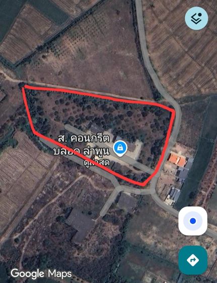 ที่ดินแปลงสวย ใกล้เทศบาลบ้านแป้น เมืองลำพูน