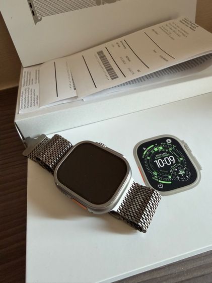 Apple Watch Ultra 3 49MM สี Natural Titanium สาย Titanium Loop รูปที่ 2