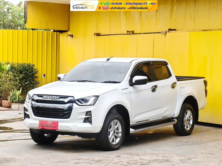 Isuzu D-MAX 2022 1.9 Hi-Lander L Pickup ดีเซล ไม่ติดแก๊ส เกียร์อัตโนมัติ ขาว รูปที่ 3