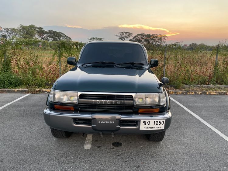 Toyota Land Cruiser 1994 4.2 VX Limited 4WD Utility-car ดีเซล ไม่ติดแก๊ส เกียร์อัตโนมัติ เขียว รูปที่ 2