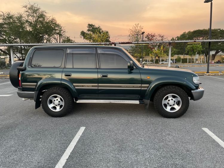 Toyota Land Cruiser 1994 4.2 VX Limited 4WD Utility-car ดีเซล ไม่ติดแก๊ส เกียร์อัตโนมัติ เขียว รูปที่ 4